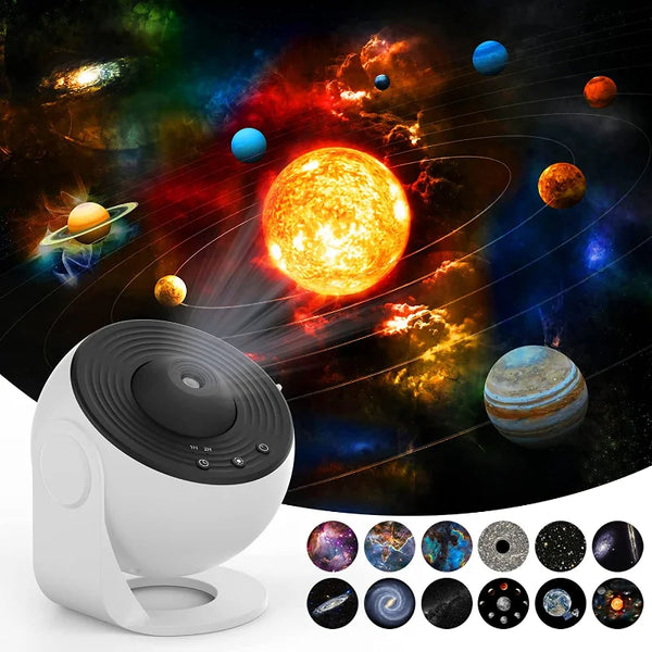 Planetarium Sternenhimmel Projektor mit Motivscheiben